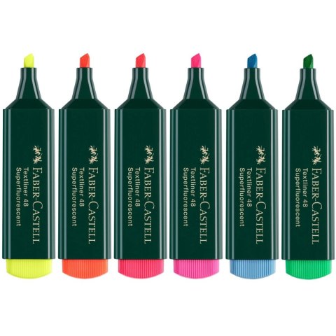 Zakreślacz 48 wkład mix Faber Castell (FC154806)