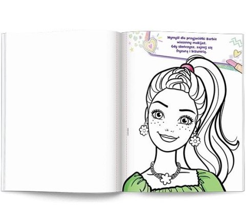 Książka dla dzieci Barbie™. Pomaluj mnie! Ameet (MAK 1101)