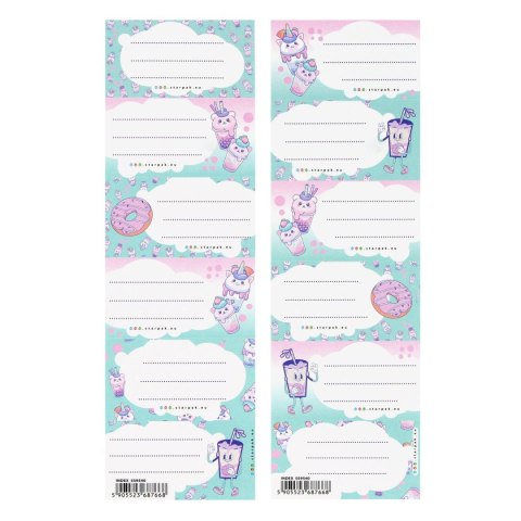 Naklejka na zeszyt Bubble tea Starpak (559540)