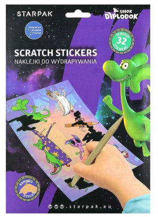 Naklejka (nalepka) Smok Diplodok Starpak (548946)