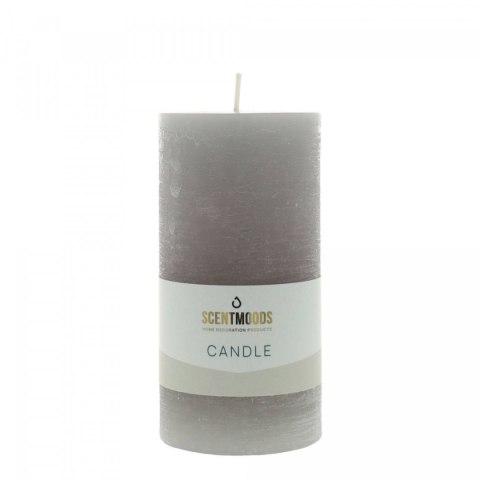 Świeca pieńkowa 6,3X12,5cm w kolorze Grey [mm:] 125 śr. 60mm Pavoncella (8720935401315)