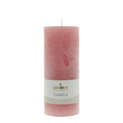 Świeca pieńkowa 6,3X15cm w kolorze Coral śr. 60mm Pavoncella (8720935400967)