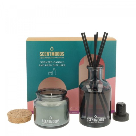 Świeczka ozdobna Zestaw prezentowy SECRETS - świeczka i dyfuzor zapachowy Pavoncella (8720935400974)