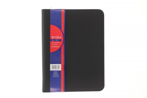 Teczka ofertowa na suwak A4 609 czarna A4 kolor: czarny 1 kieszeni Antra (5904210087644)