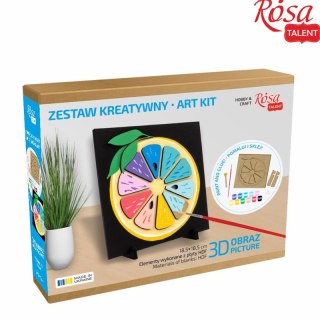 Zestaw plastyczny Pomarańcza 3d Rosa