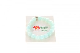 Bransoletka bransoletka jadeit górski mięta 10mm Mol