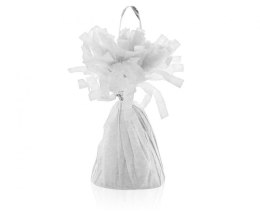 Ciężarek do balonów papierowy do balonów z helem biały, 145 g/ 1 szt. Godan (GC-PPBI)