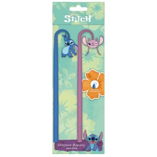 Długopis Stitch silikonowy wkład niebieski 0,5mm Beniamin