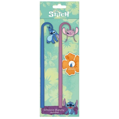 Długopis Stitch silikonowy wkład niebieski 0,5mm Beniamin