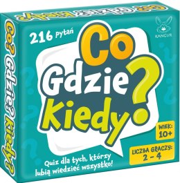 Gra edukacyjna Co? Gdzie? Kiedy? Kangur