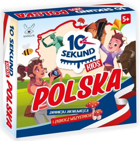 Gra karciana 10 sekund Kids Polska Kangur