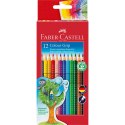 Kredki ołówkowe Grip 12 kol. Faber Castell (112412)