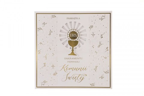 Książeczka pamiątkowa z komunii Kukartka (PMB Q-0001)