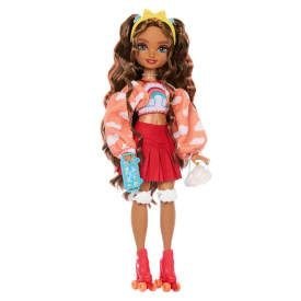 Lalka Dream Besties modowa Teresa na wrotkach + akcesoria [mm:] 290 Barbie (JFX98)