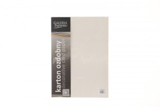Papier ozdobny (wizytówkowy) lratka kremowy A4 kremowy 220g Galeria Papieru (201632)