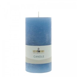 Świeca pieńkowa 6,3X12,5cm w kolorze Ocean [mm:] 125 śr. 60mm Pavoncella (8720935401292)