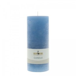 Świeca pieńkowa 6,3X15cm w kolorze Ocean niebieskie jasne śr. 60mm Pavoncella (8720935400950)