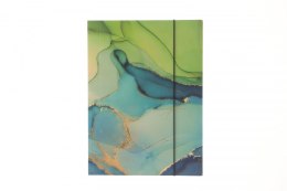 Teczka kartonowa na gumkę 1 kolekcja GOLD A4 mix VauPe (302/98)