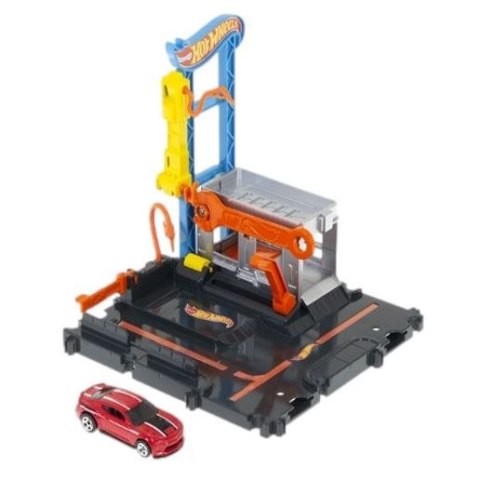 Tor wyścigowy City mały zestaw Hot Wheels (HDR24)