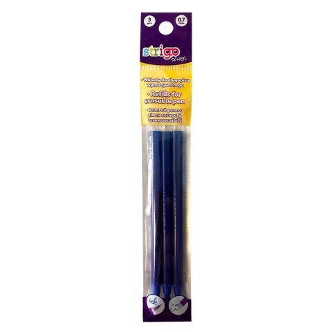 Wkład do długopisu wymazywalny wkład niebieski Strigo (ssc400)