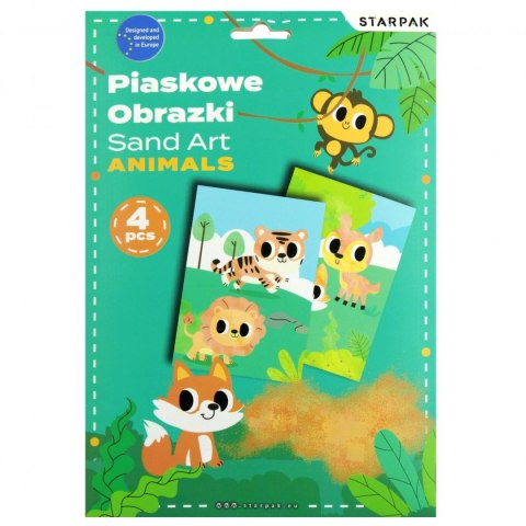 Zestaw kreatywny Piaskowe obrazki Starpak (549172)