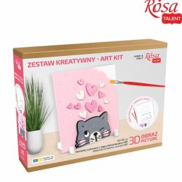 Zestaw plastyczny Rosa Kotek 3d