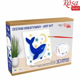 Zestaw plastyczny Rosa Wieloryb 3d