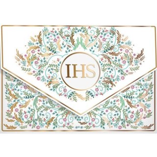 Kartka składana Karnet A5 KOMUNIA KOPERTA PATTERN IHS A5 Henry (5905701482429)
