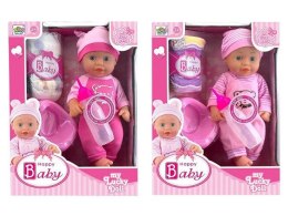 Lalka bobas z dżwiękiem [mm:] 350 Bigtoys (BLAL6519)