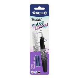 Pióro wieczne Twist biało-czarne Pelikan (300010108)