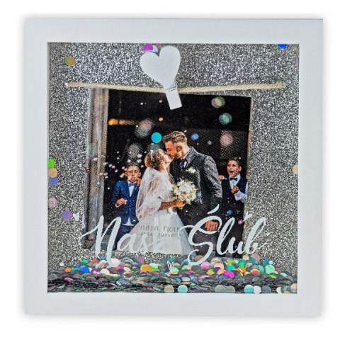 Ramka Ślub [mm:] 100x100 Pan Dragon (5901854968490)