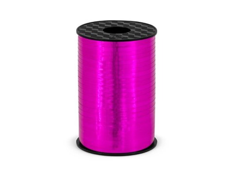 Wstążka plastikowa 5x225 [mm x m] różowy Partydeco (PRM5-006)