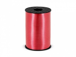 Wstążka plastikowa czerwona, 5mm/225m 5x225 [mm x m] czerwona Partydeco (PRP5-007)