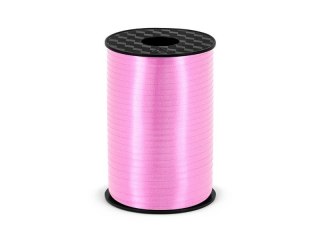 Wstążka plastikowa jasny różowy, 5mm/225m 5x225 [mm x m] różowy jasny Partydeco (PRP5-081J)