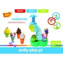 Zestaw kreatywny Ciasto-masa lodziarnia Smily Play (SP83686)