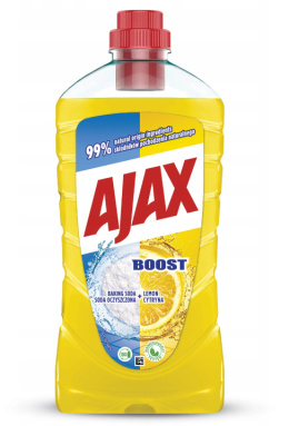 AJAX płyn uniwersalny 1L BOOST Soda - Cytryna
