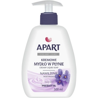 Apart Creamy Care kremowe mydło w płynie 500 ml - Fiołek