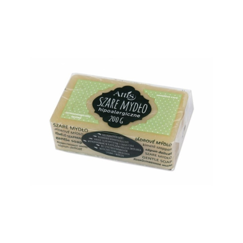 Attis hipoalergiczne szare mydło w kostce