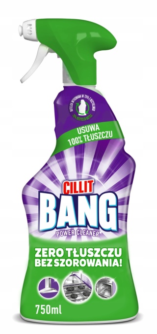 CILLIT BANG Expert - Zero Tłuszczu bez szorowania - odtłuszczacz w spray'u