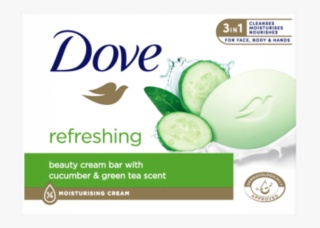 Dove Refreshing - mydło w kostce - Ogórek i Zielona Herbata