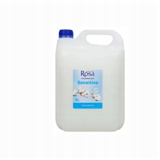 Rosa Mydło w płynie antybakteryjne Białe Sensitive 5L