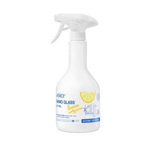 Voigt Nano Glass - cytrynowy płyn do mycia szyb 600 ml