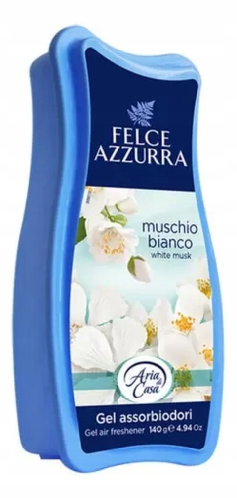 Felce Azzurra - odświeżacz powietrza w żelu 140 g - Muschio bianco