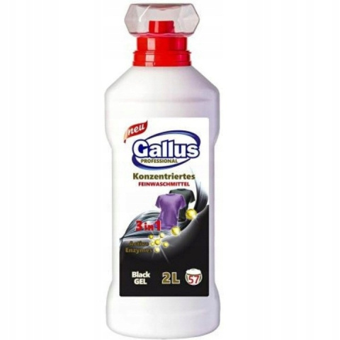 Gallus Professional Żel do prania czarnego 2L 3w1 - Black