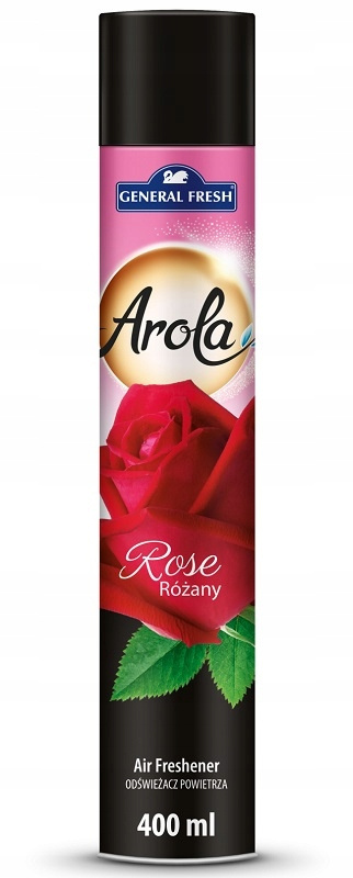 General Fresh Arola - odświeżacz powietrza w spray'u 400 ml - Różany