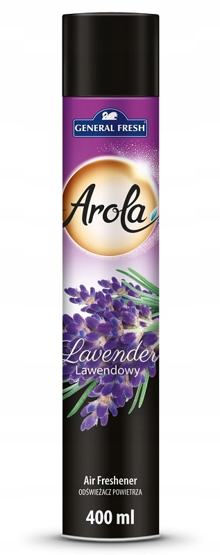 General Fresh Arola - odświeżacz powietrza w spray'u 400 ml - Lawenda