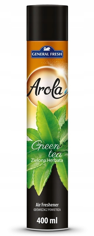 General Fresh Arola - odświeżacz powietrza w spray'u 400 ml - Zielona herbata