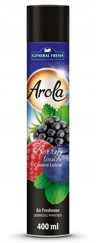 General Fresh Arola - odświeżacz powietrza w spray'u 400 ml - Owoce leśne