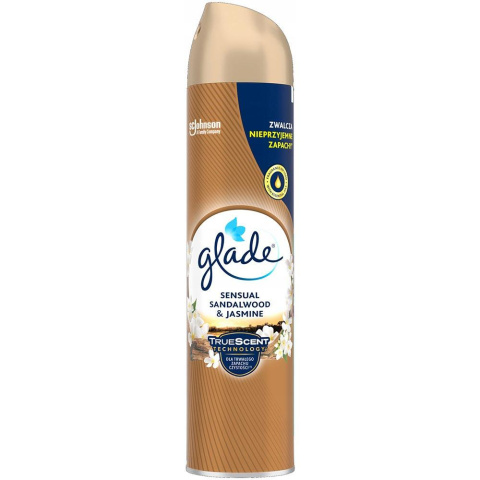 Glade by Brise - Odświeżacz powietrza w spray'u, 300 ml - Drzewo sandałowe i jaśmin