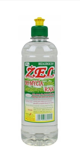 Chemar - Żel BHP do mycia silnie zabrudzonych rąk 500ml